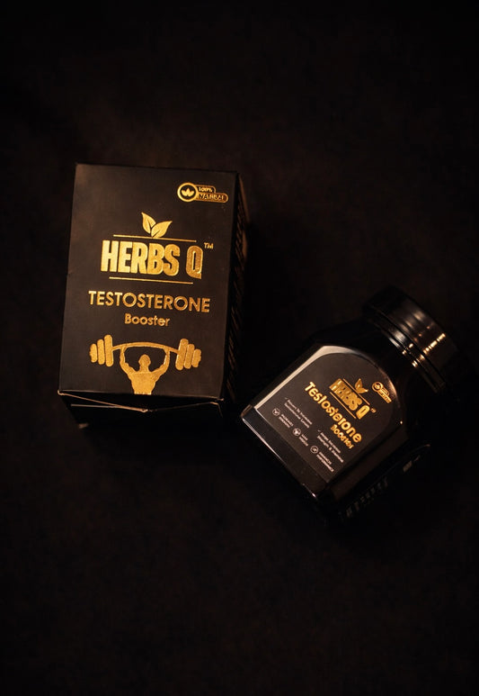 HERBS Q Testosterone Booster | Build Power, Muscle & Confidence (150g)