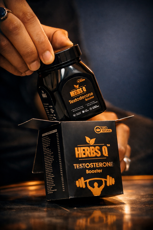 HERBS Q Testosterone Booster | Elevate Strength & Energy Naturally