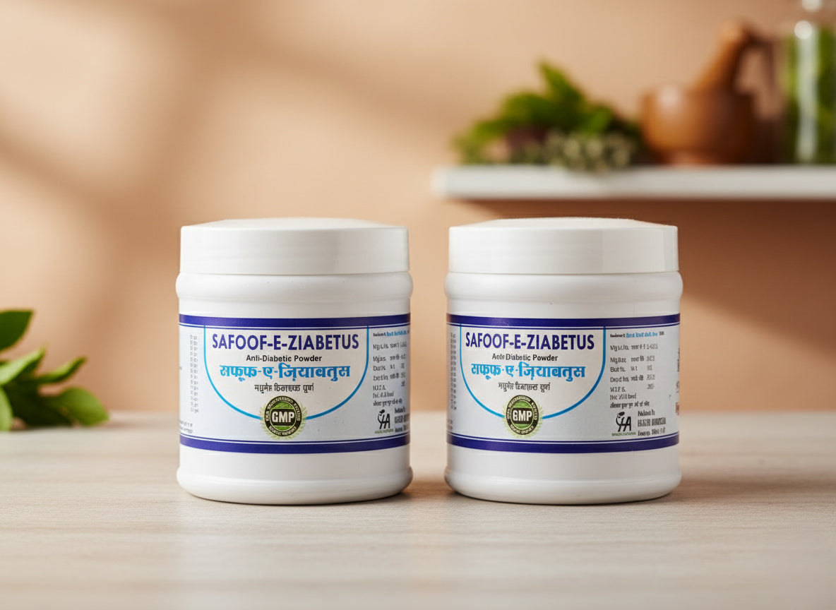 SAFOOF-E-ZIABETU Ditbetic Powder buy one Get one free