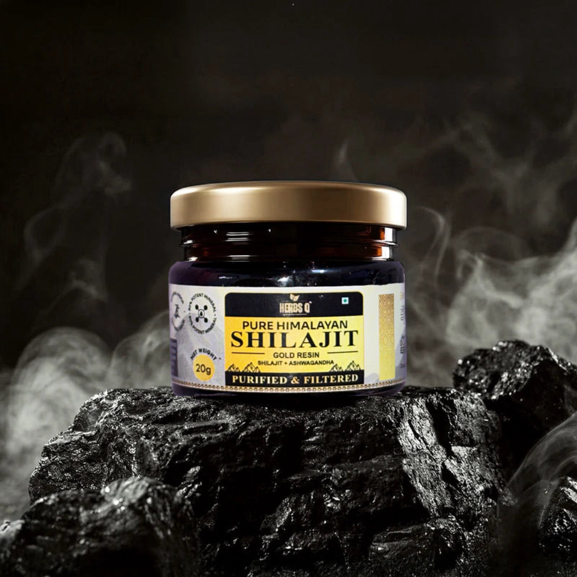 Shilajit Gold + Ashwagandha Resin