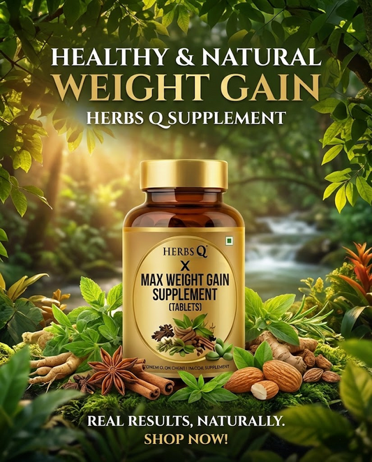 Healthy & Natural Weight Gain Herbs Q Supplement