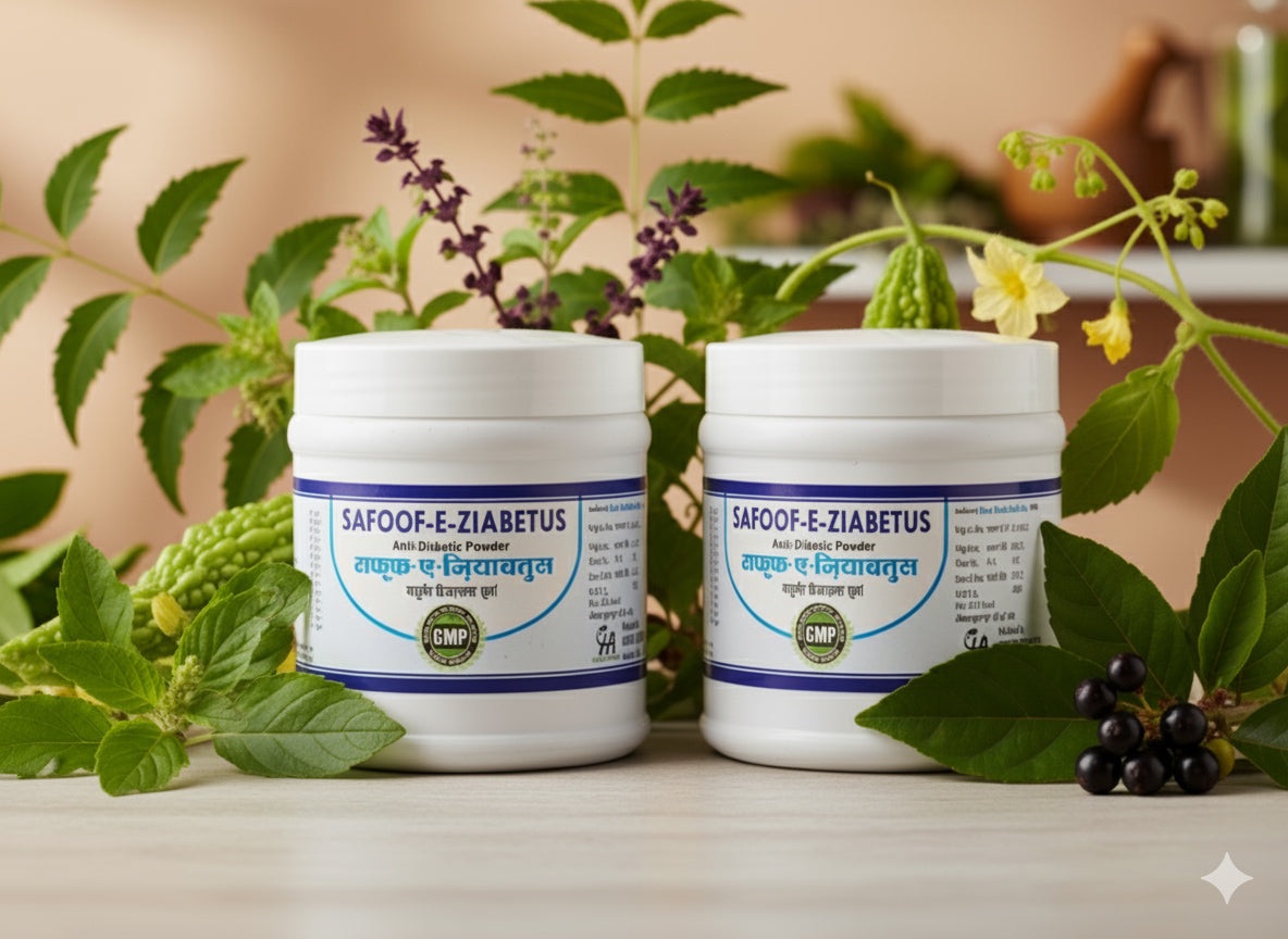 SAFOOF-E-ZIABETU  Ditbetic Powder  buy one Get one free
