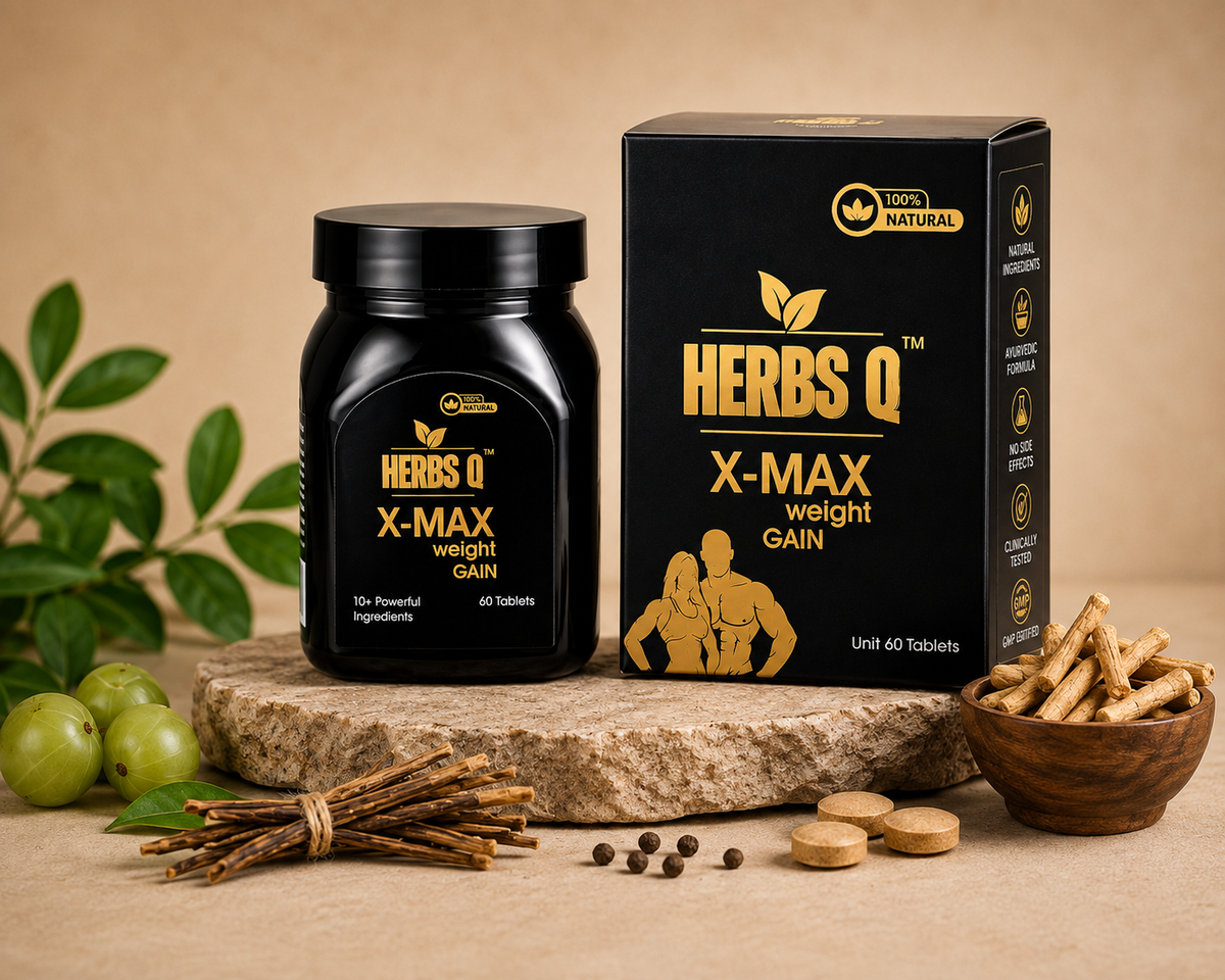 HERBS Q X-MAX Weight Gain Tablet